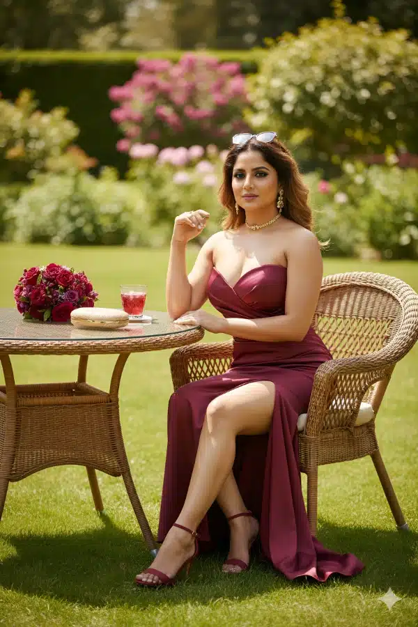 Timeless Elegance in a Sunny Outdoor Retreat