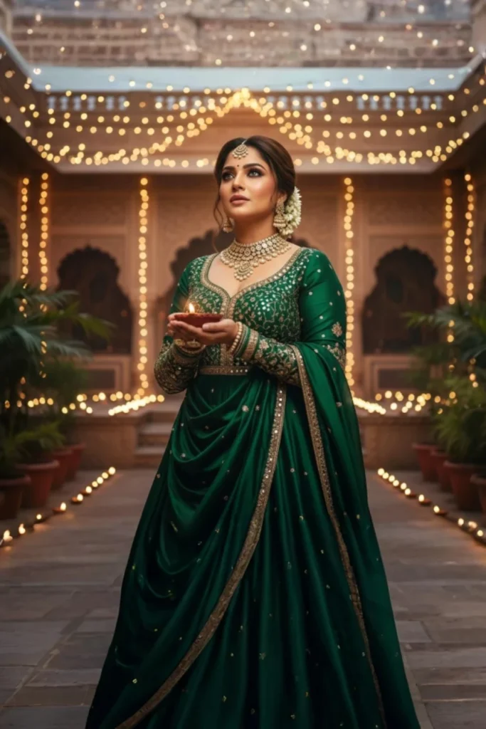 A Warm Smile and a Steady Flame Against the Twilight Sky