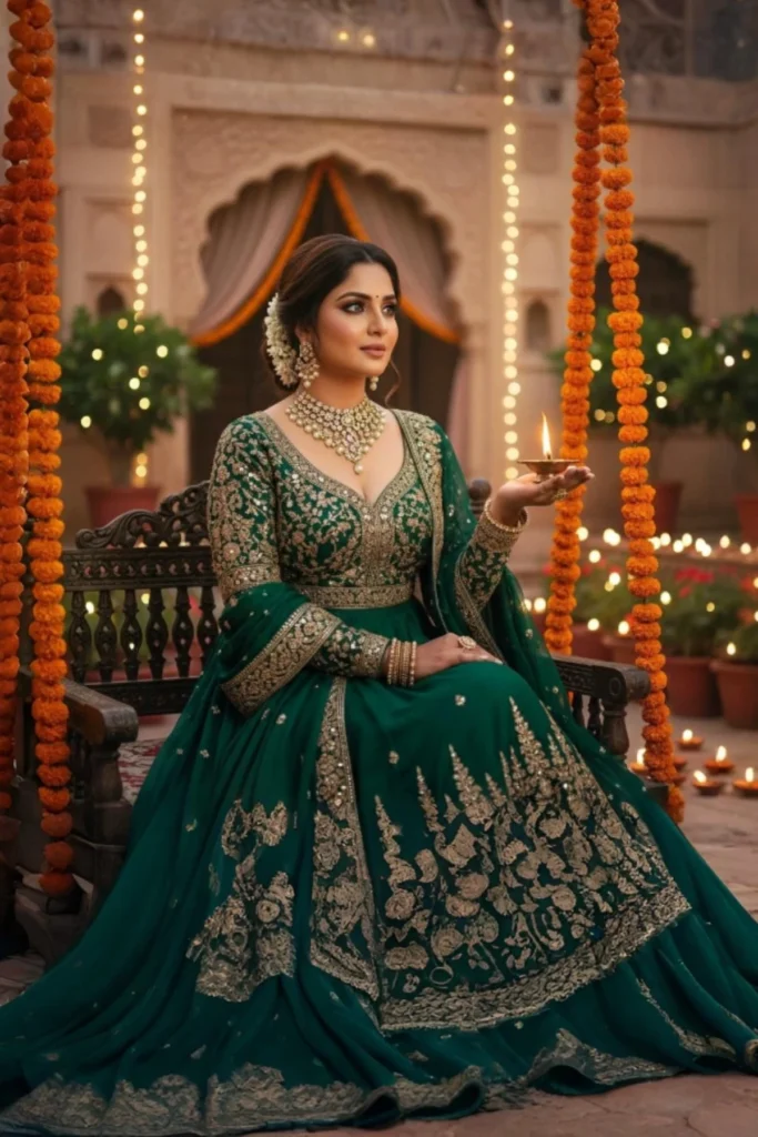 A Warm Smile and a Steady Flame Against the Twilight Sky